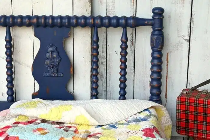 How To Paint A Wood Spindle Bed