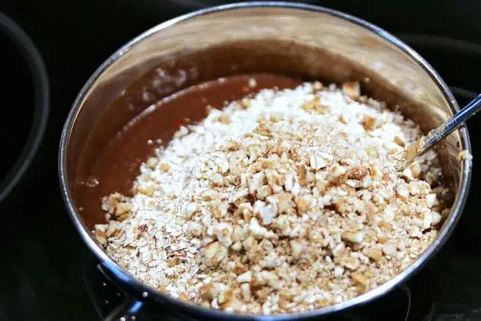 oatmeal and pecans no bake cookies