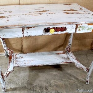layered paint furniture makeover