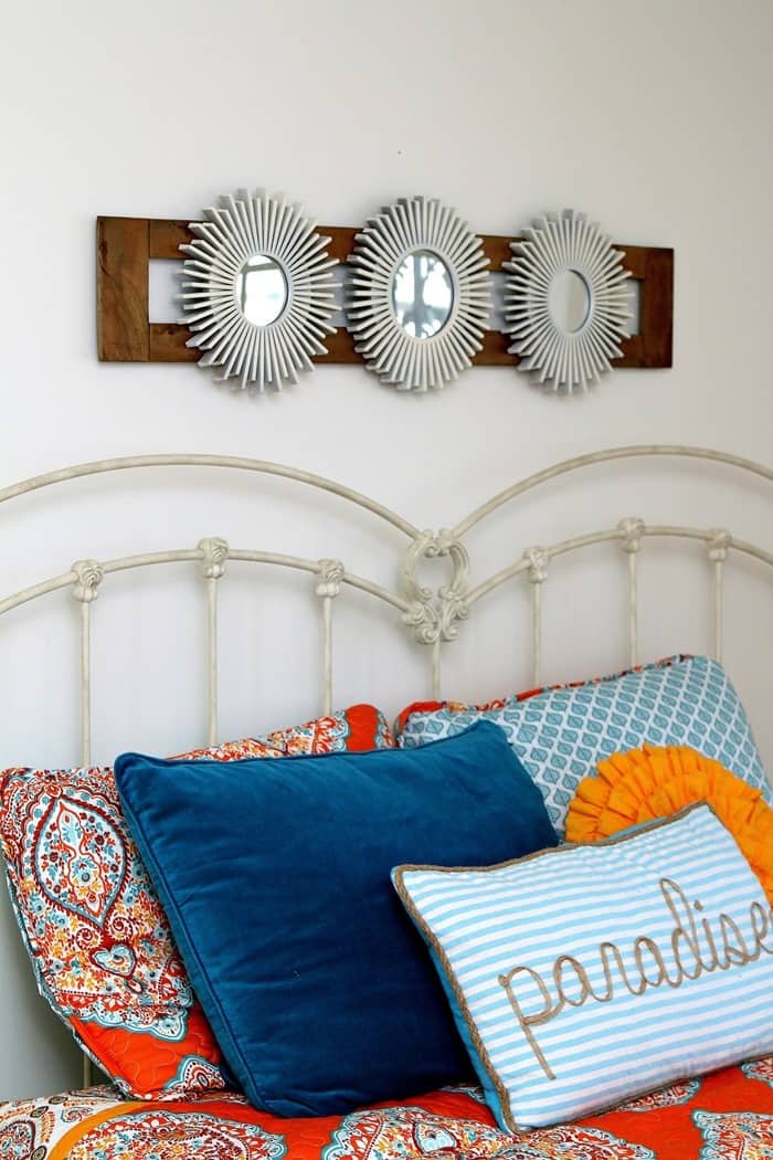 How I Upcycled 3 Thrift Store Mirrors Into Upscale Wall Decor