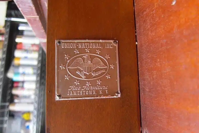 Union National Inc. vintage furniture