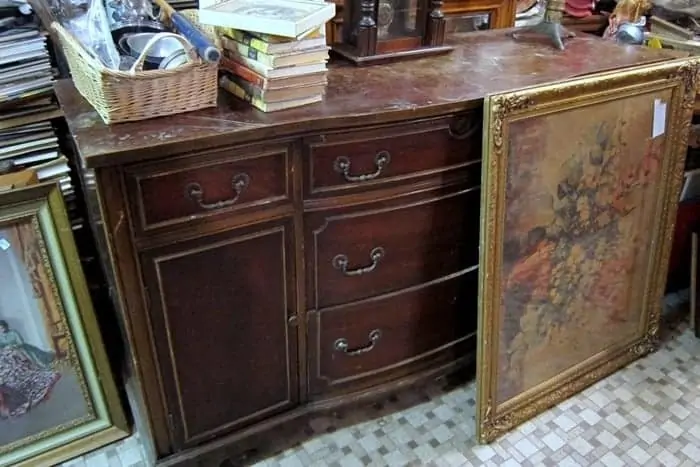 Two Vintage Sideboards From The Junk Shop