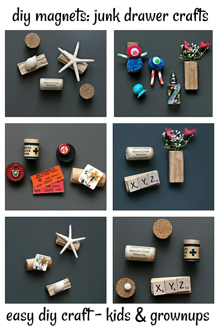 Cork Character Magnets Craft * Moms and Crafters