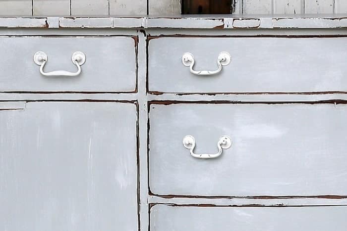 nantucket style or cottage style weathered gray furniture