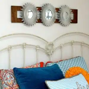 How I upcycled thrift store mirrors