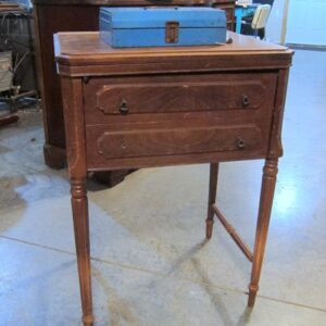 wood sewing machine cabinet