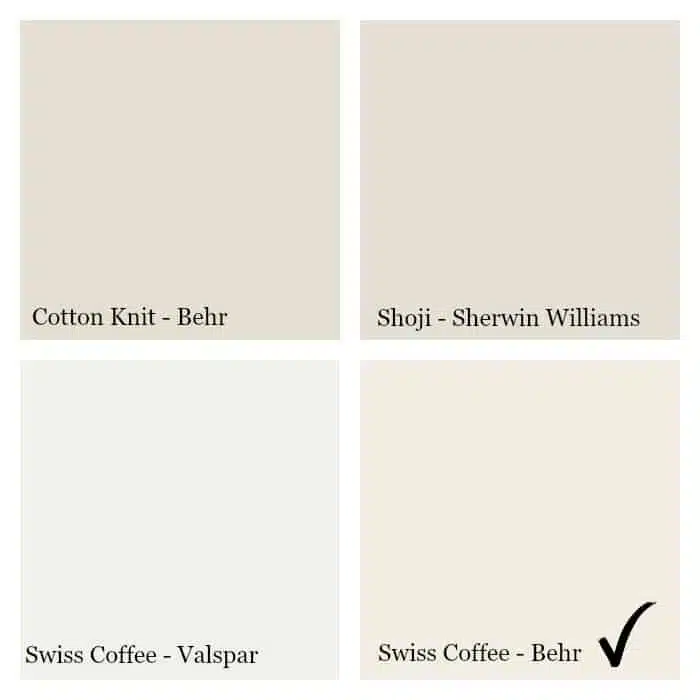 Best White Paint Color For Walls And