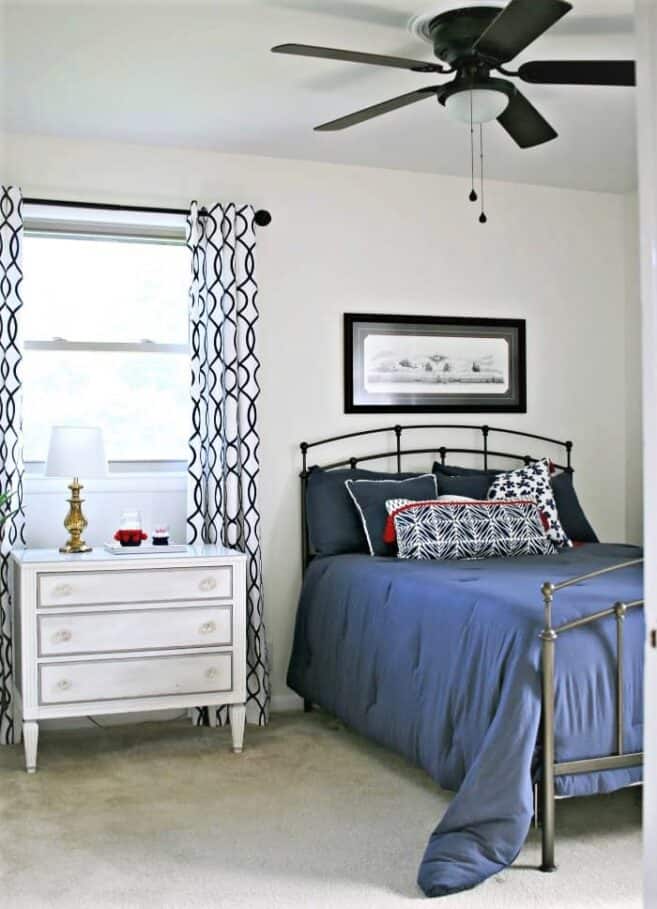How to select the perfect white paint color for bedroom walls.