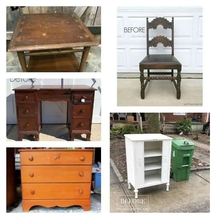 furniture fixer upper projects before makeover