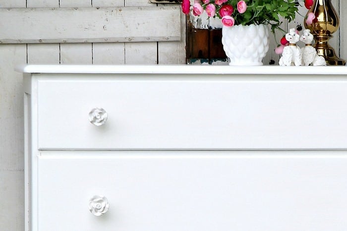 Paint A Dresser White With Latex Paint