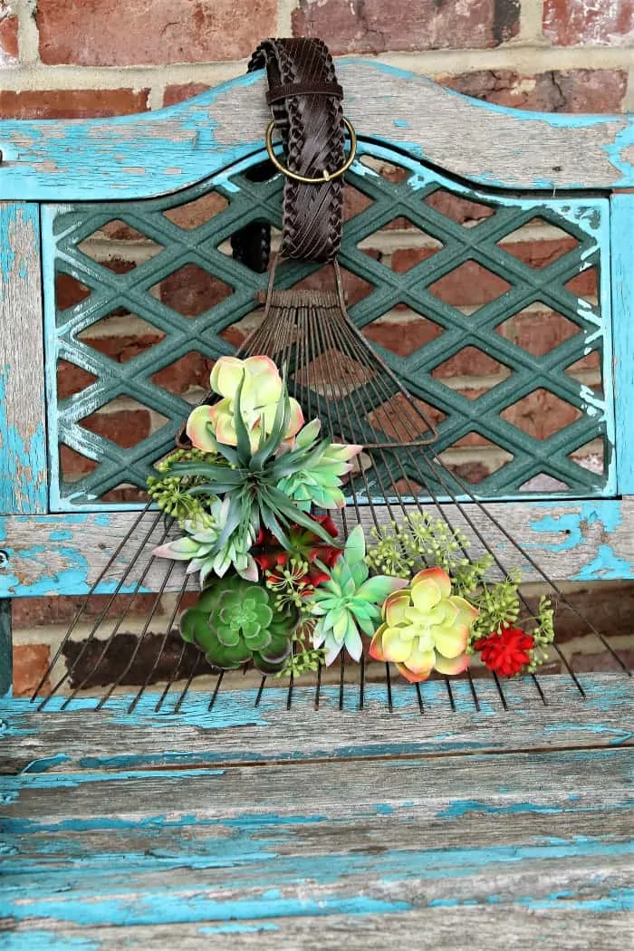 make a succulent wreath for the front door