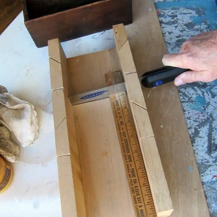 recycle a wood ruler for an easy diy project