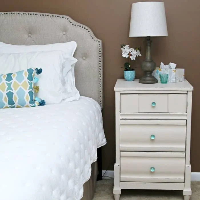 How To Paint Nightstands To Coordinate With Master Bedroom Color
