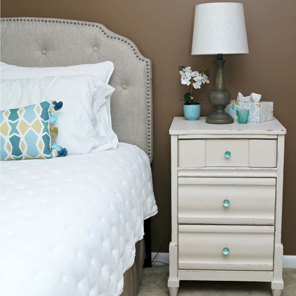 Paint Bedroom Furniture Using White Paint Tinted With Room Color Paint