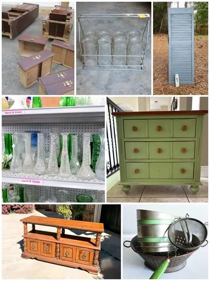 Thrift Store Decor Makeovers