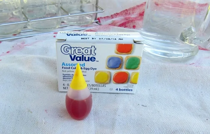 food coloring dye