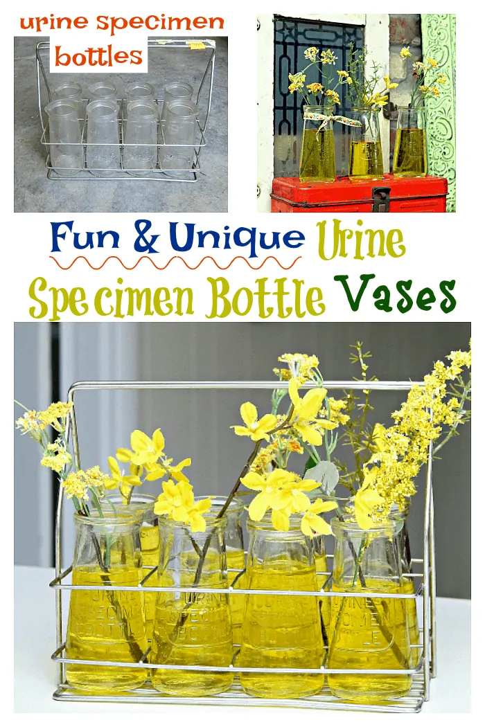 fun and unique urine specimen bottle vases