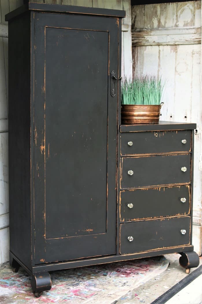 How To Antique Furniture In Minutes With This Simple Trick