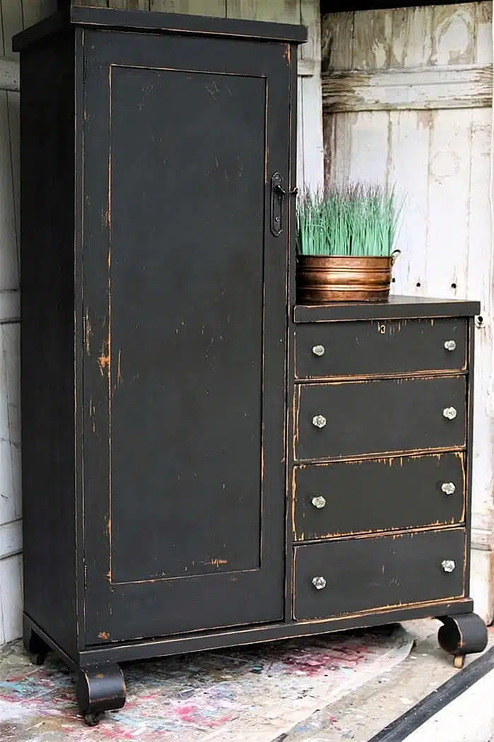 how to paint antique furniture