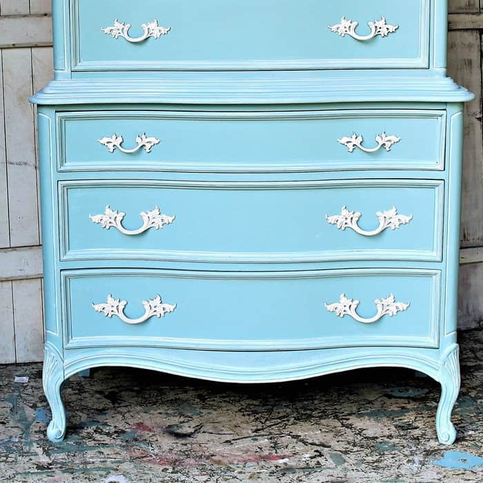painted French Provincial Bedroom Furniture
