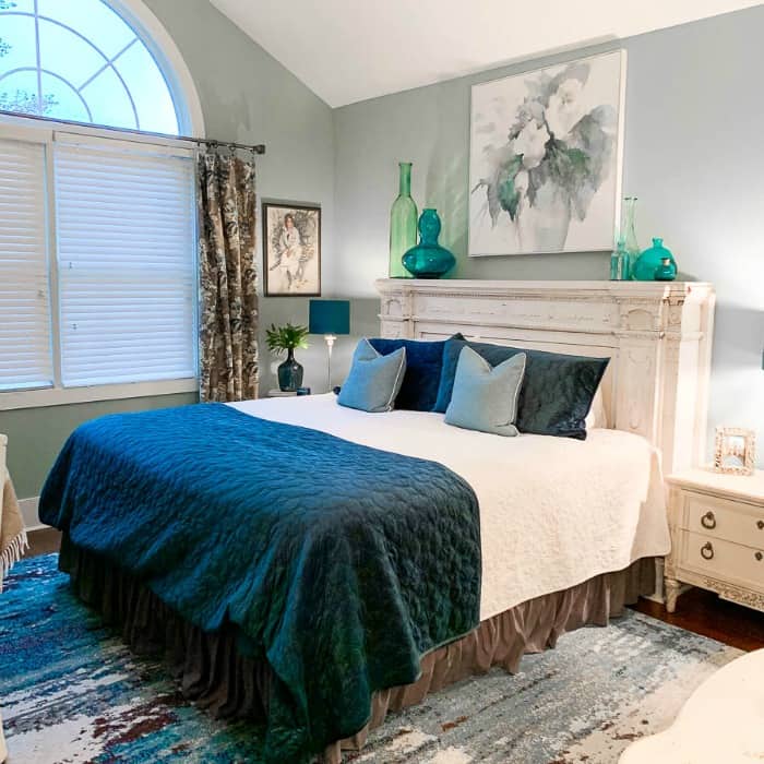 2beesinapod Teal-Master-Bedroom-Refresh