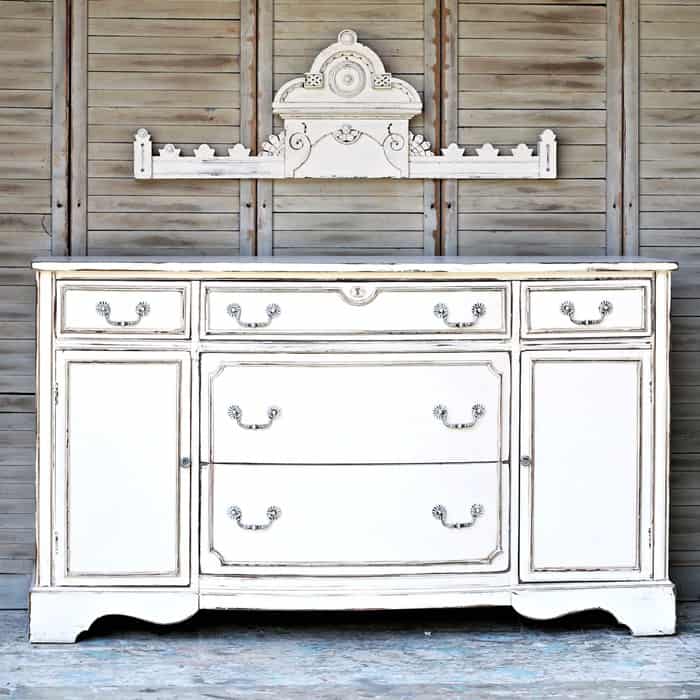 Distressed painted outlet furniture for sale