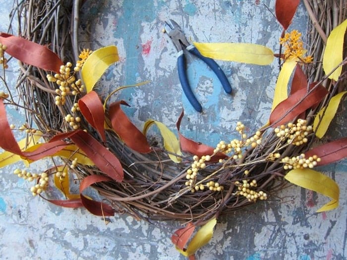 DIY Front Door Wreath Tutorial