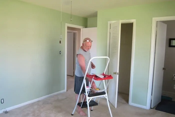 how to get a room ready for painting