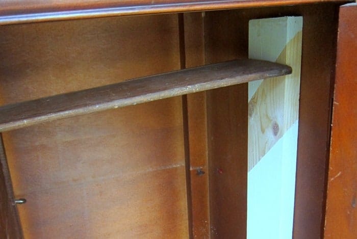 how to support wood filler while it dries