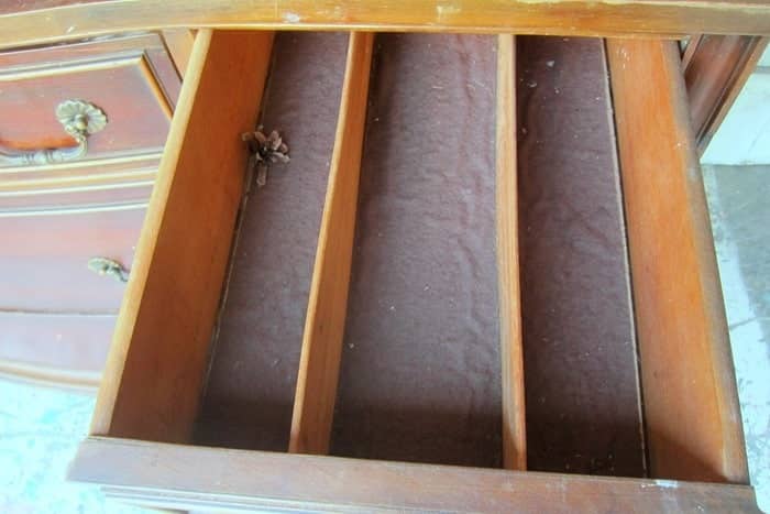 ugly felt sideboard silverware drawer liner 