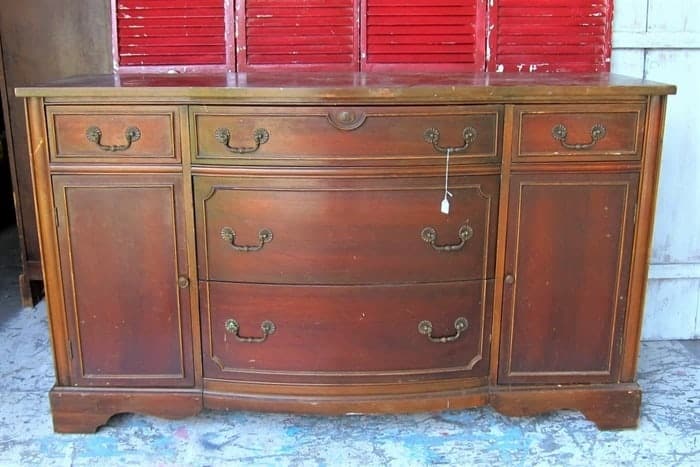 vintage sideboard buffet to be painted (3)