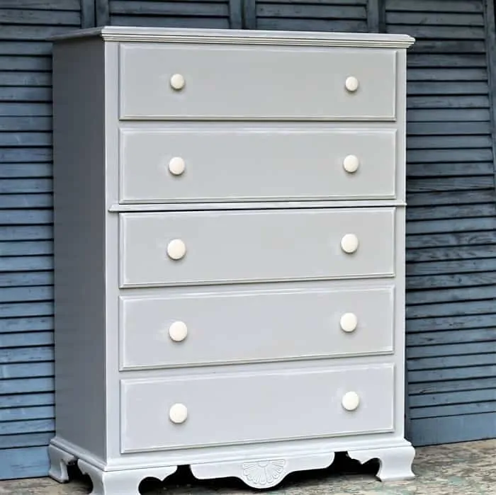 Behr Gray Oops Paint Furniture Makeover (3)