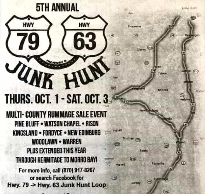 Junk Hunt Arkansas 2020 