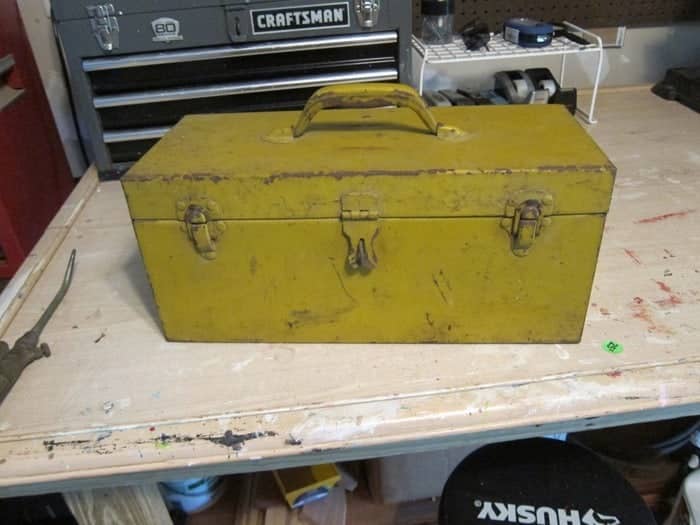 metal fishing tackle box 