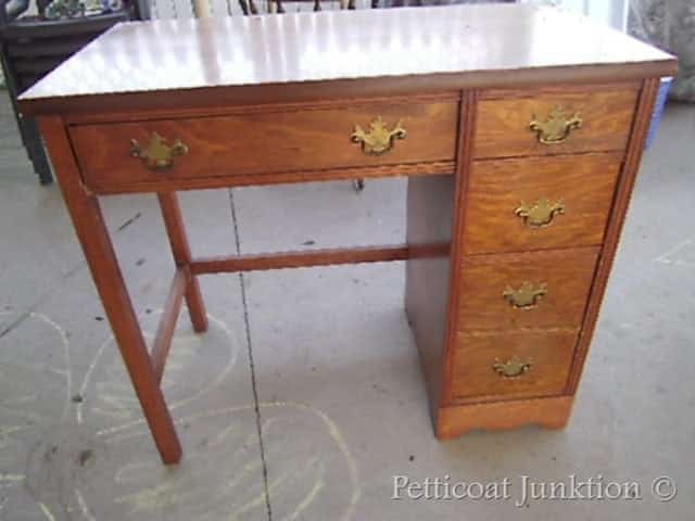old desk to paint