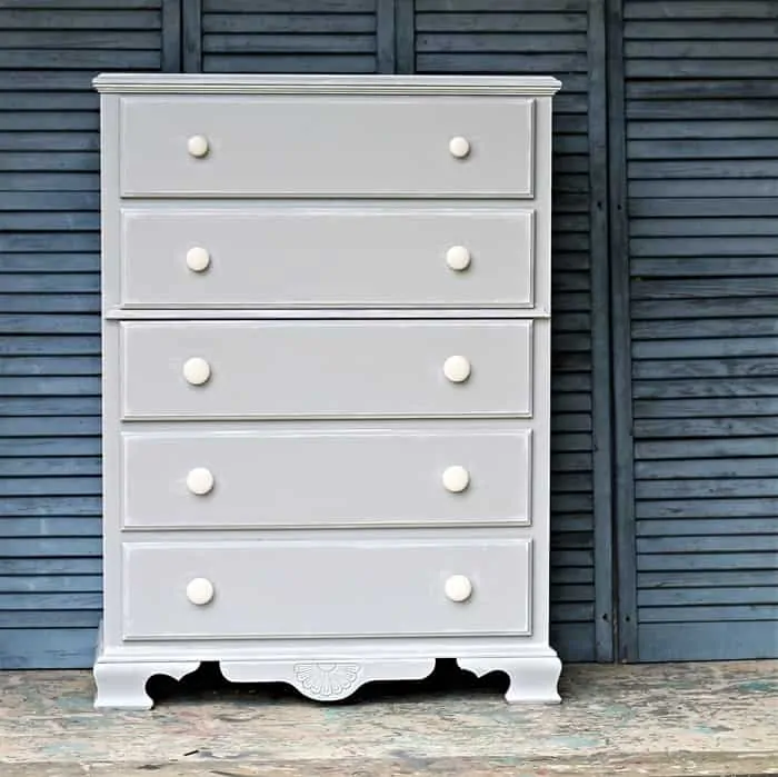 gray latex paint for furniture