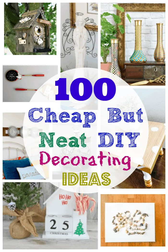 100 cheap diy home decorating ideas