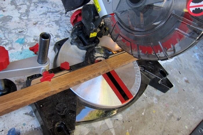 cutting wood for furniture repairs