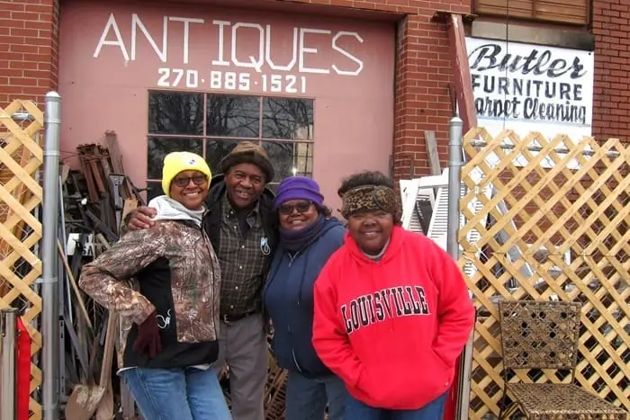 Butler family Hopkinsville Kentucky at Butlers Antiques