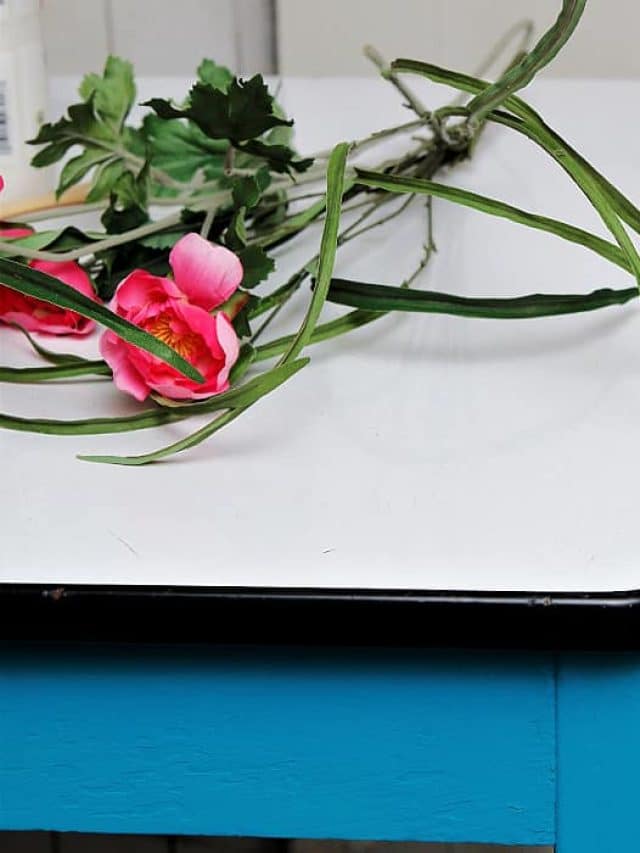 HOW TO CLEAN A PORCELAIN ENAMEL TABLE TOP Story Petticoat Junktion