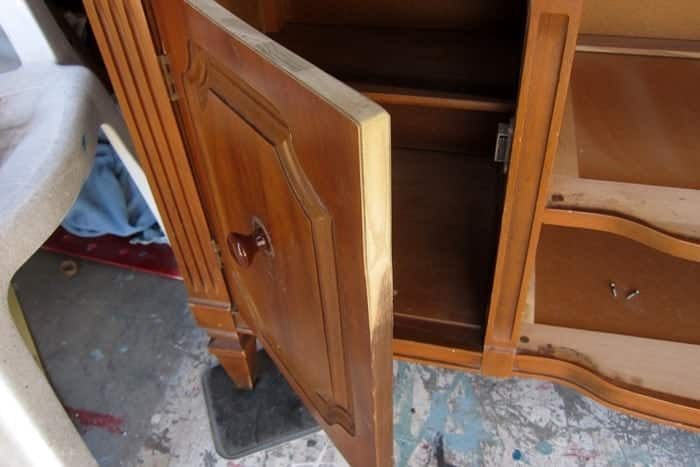 sanding cabinet doors to keep from rubbing