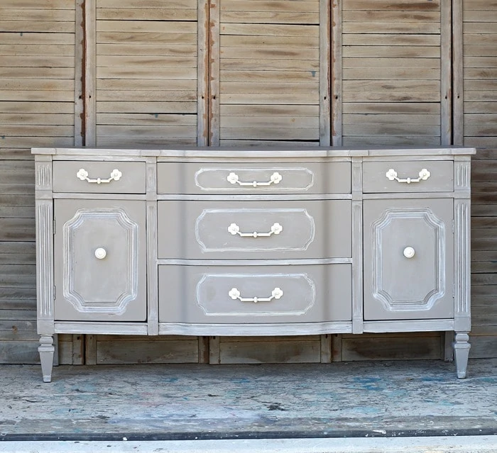 vintage sideboard special paint technique for better furniture makeovers