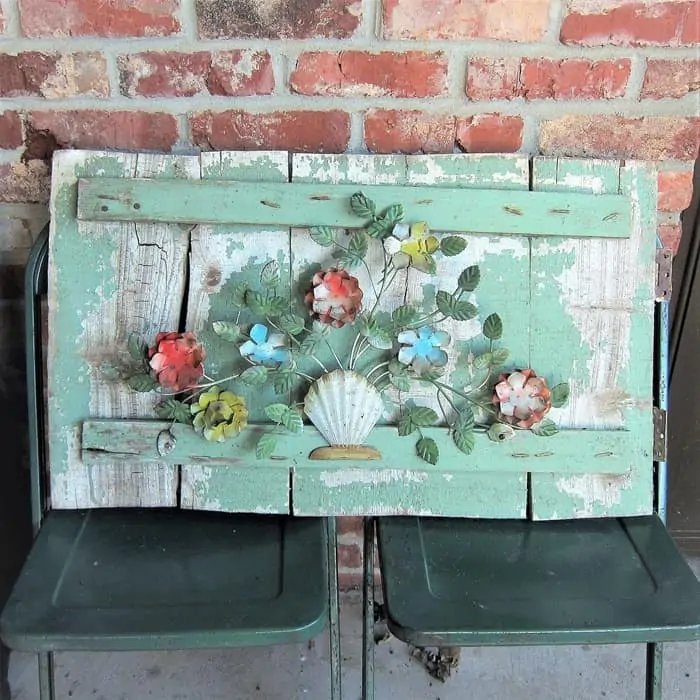 How To Create Unique Garden Decor Using Vintage Metal Flowers