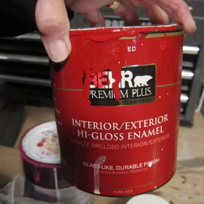 Behr paint red