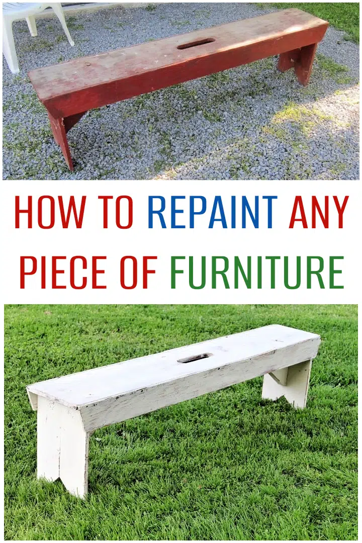 How to repaint furniture