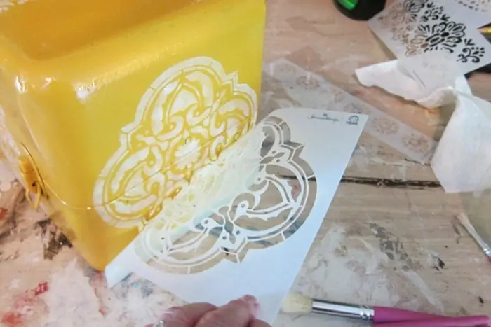 fancy Hallmark stencil