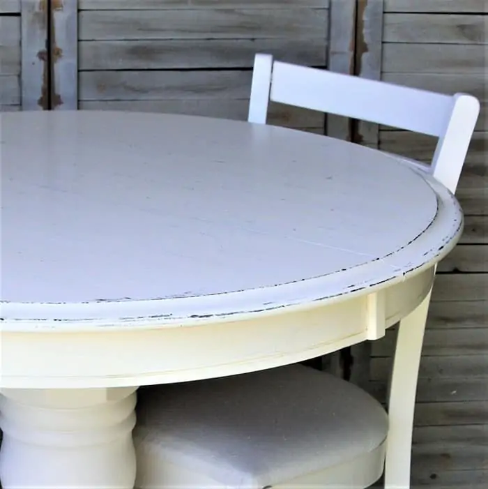 how to paint dining room chairs white and cover seats with neutral color drop cloths