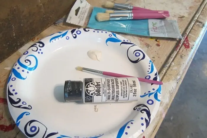 stencil supplies for project