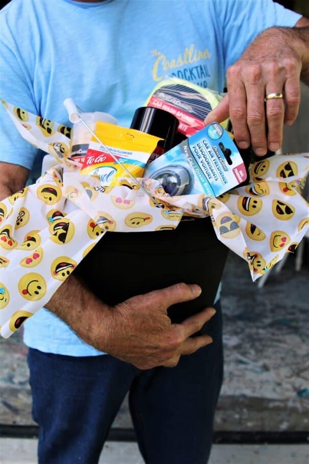 Make Impressive Dollar Tree Gift Baskets for Men