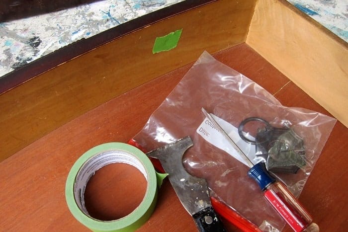 how to prep furniture drawers for painting